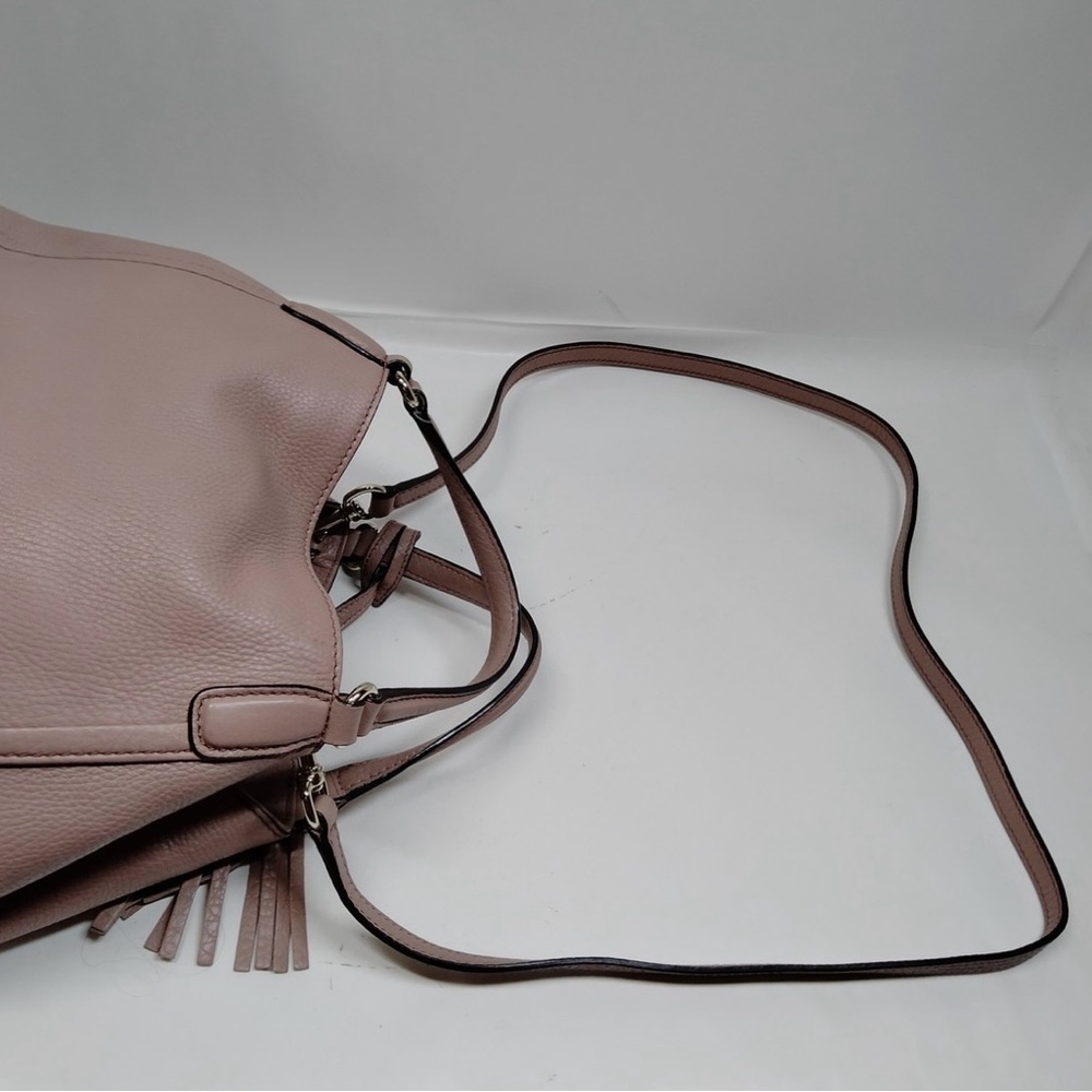 Gucci Soho Small Leather Shoulder Bag-Light Pink (Japan Exclusive) - Picture 12 of 16